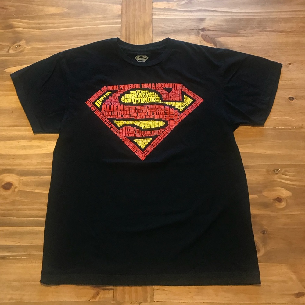 Superman t-shirt Sz. L